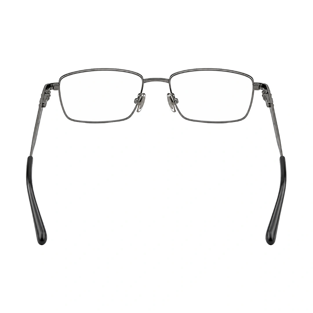 Zoe Miller ZM 7518 | Classic Rectangular Metal Prescription Eyeglasses-4
