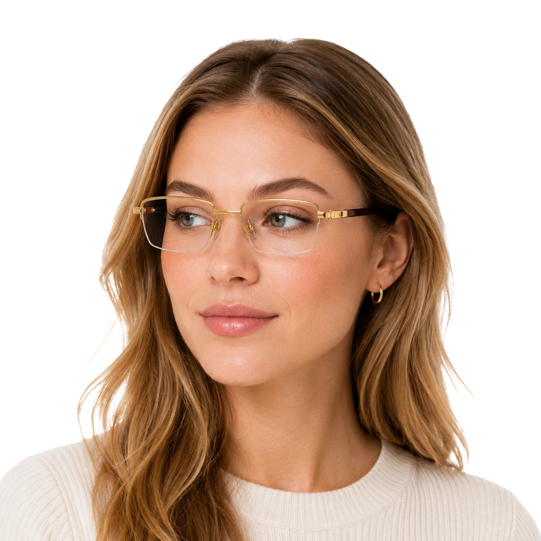 Zoe Miller ZM 7519 | Semi-Rimless Prescription Eyeglasses-zoom-26