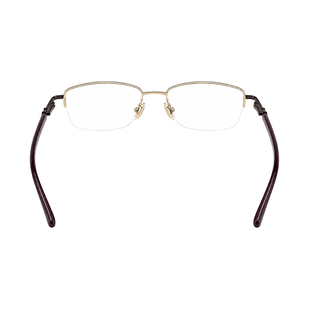 Zoe Miller ZM 7521 | Rounded Rectangle Half-Rim Prescription Eyeglasses-4