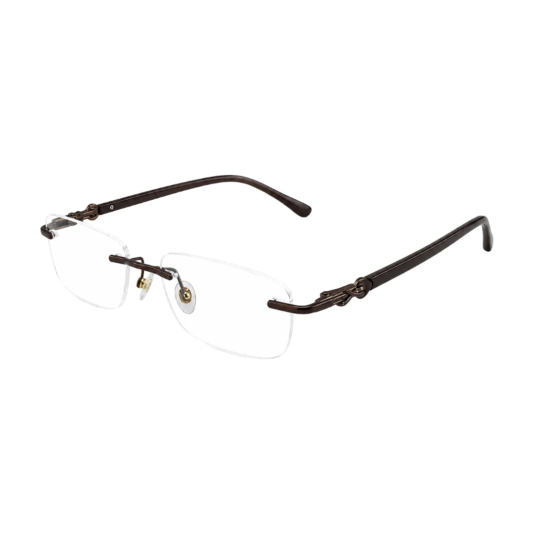 Zoe Miller ZM 7522 | Executive Rimless Prescription Frame-zoom-2