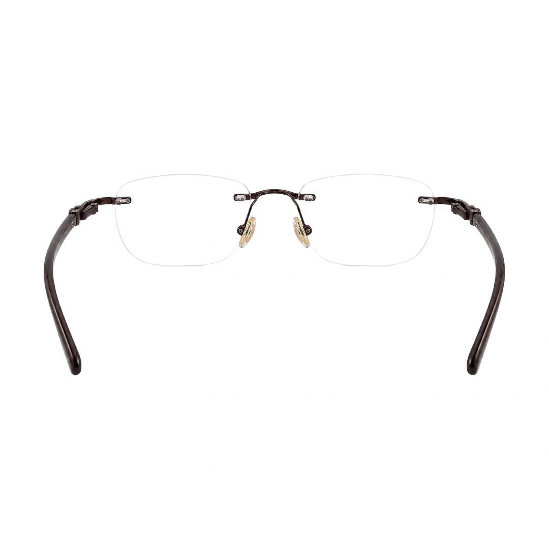 Zoe Miller ZM 7522 | Executive Rimless Prescription Frame-4