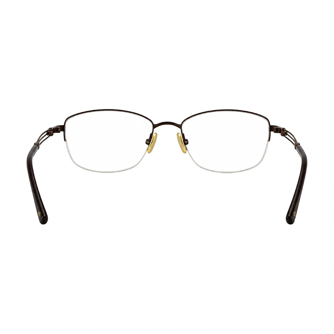 Zoe Miller ZM7535 | Architectural Half-Rim Prescription Eyeglasses-zoom-13