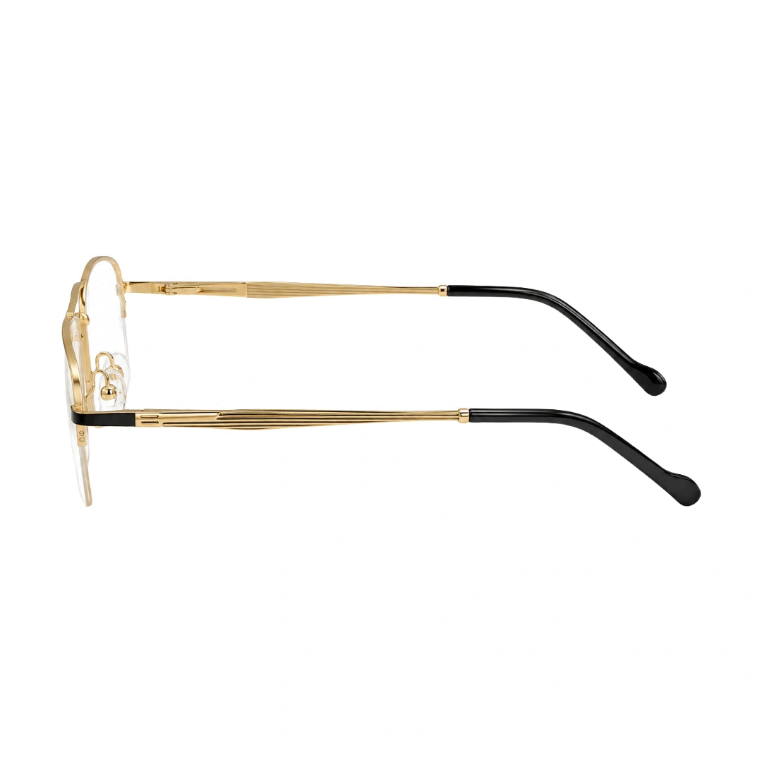 Zoe Miller ELT-9158 | Modern Half-Rim Double Bridge Eyeglasses-zoom-3