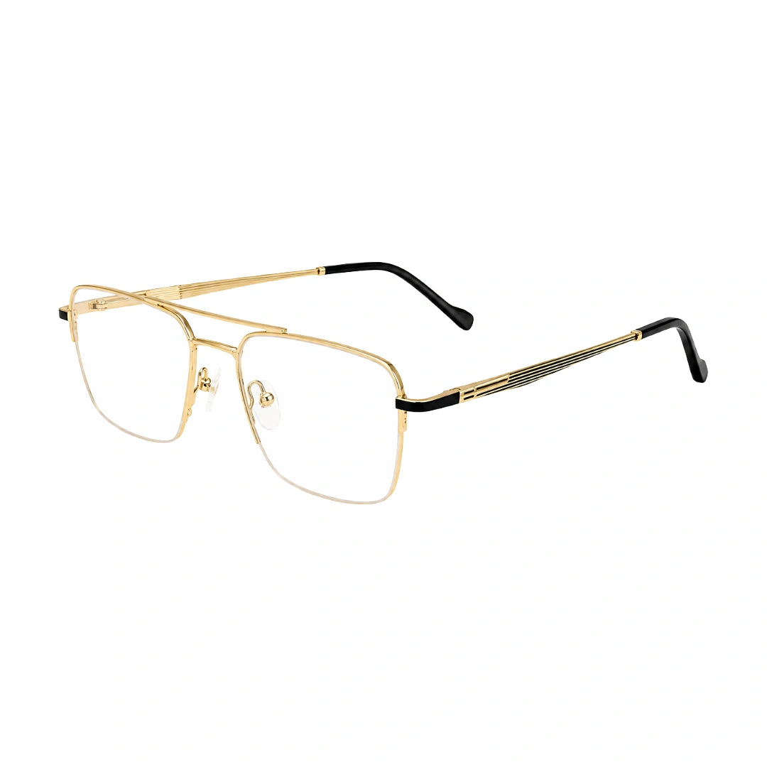 Zoe Miller ELT-9158 | Modern Half-Rim Double Bridge Eyeglasses-2