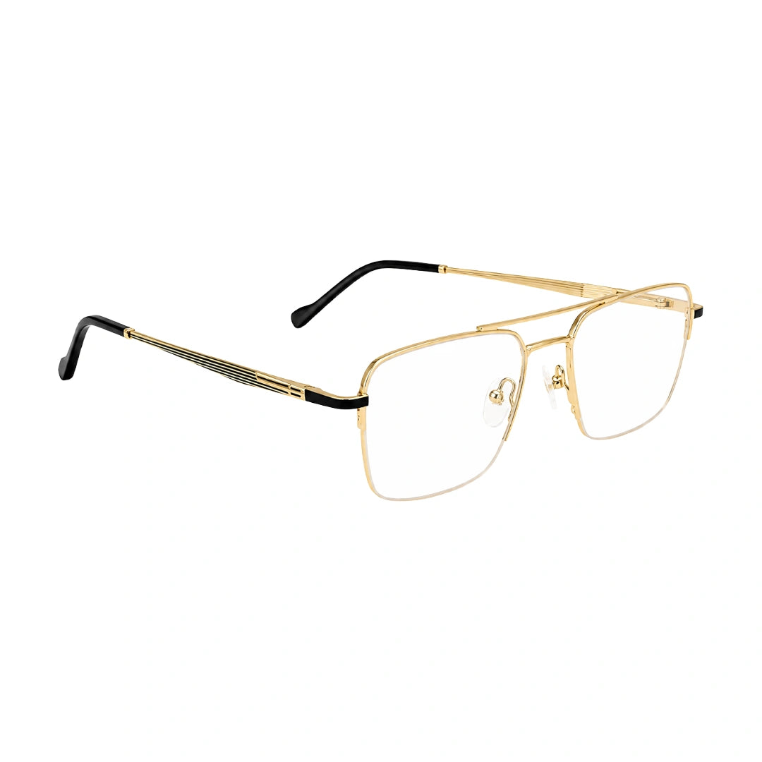 Zoe Miller ELT-9158 | Modern Half-Rim Double Bridge Eyeglasses-zoom-5