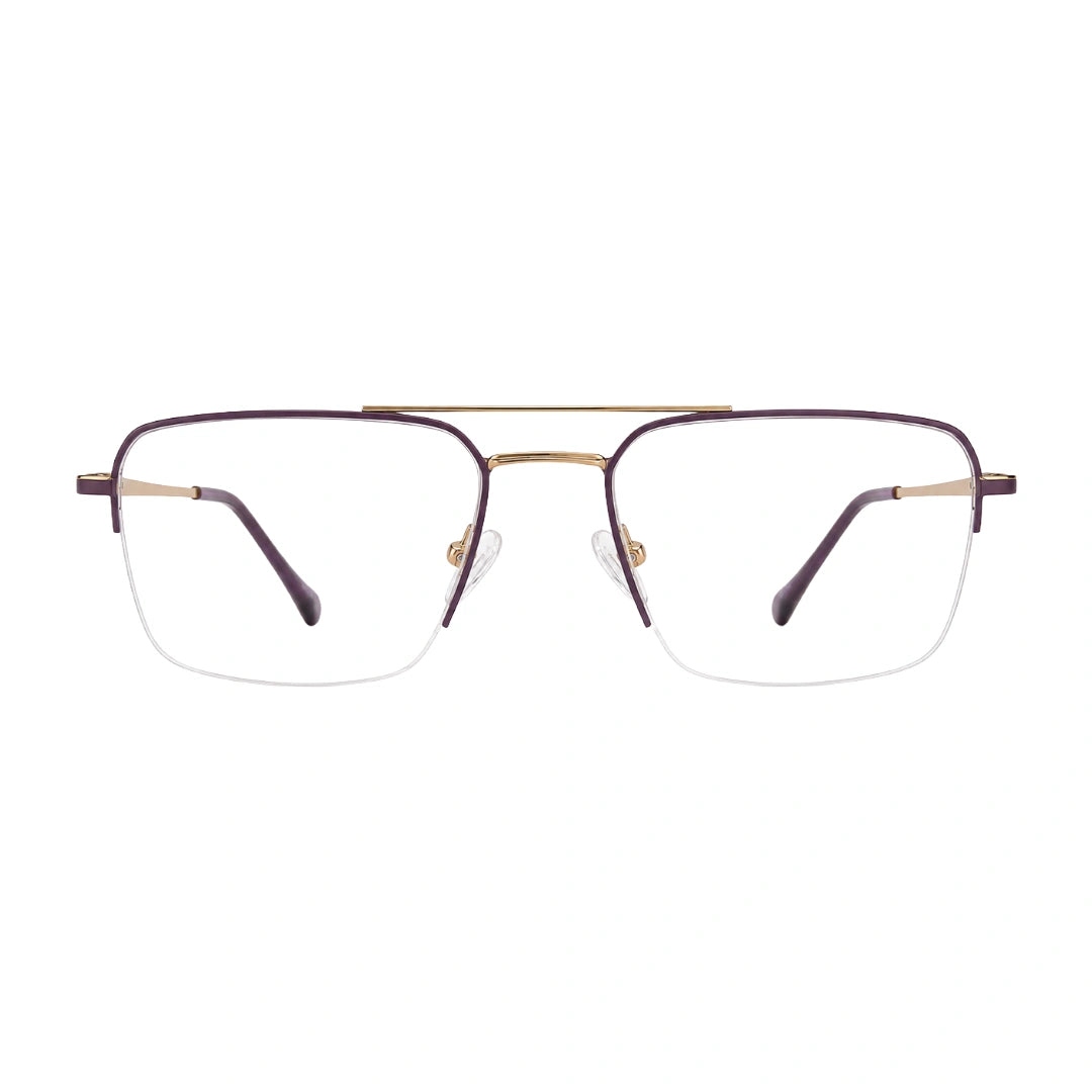 Zoe Miller ELT-9158 | Modern Half-Rim Double Bridge Eyeglasses-10