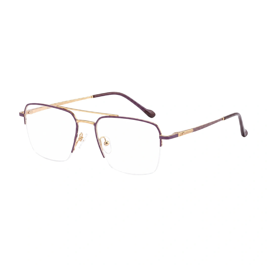 Zoe Miller ELT-9158 | Modern Half-Rim Double Bridge Eyeglasses-11