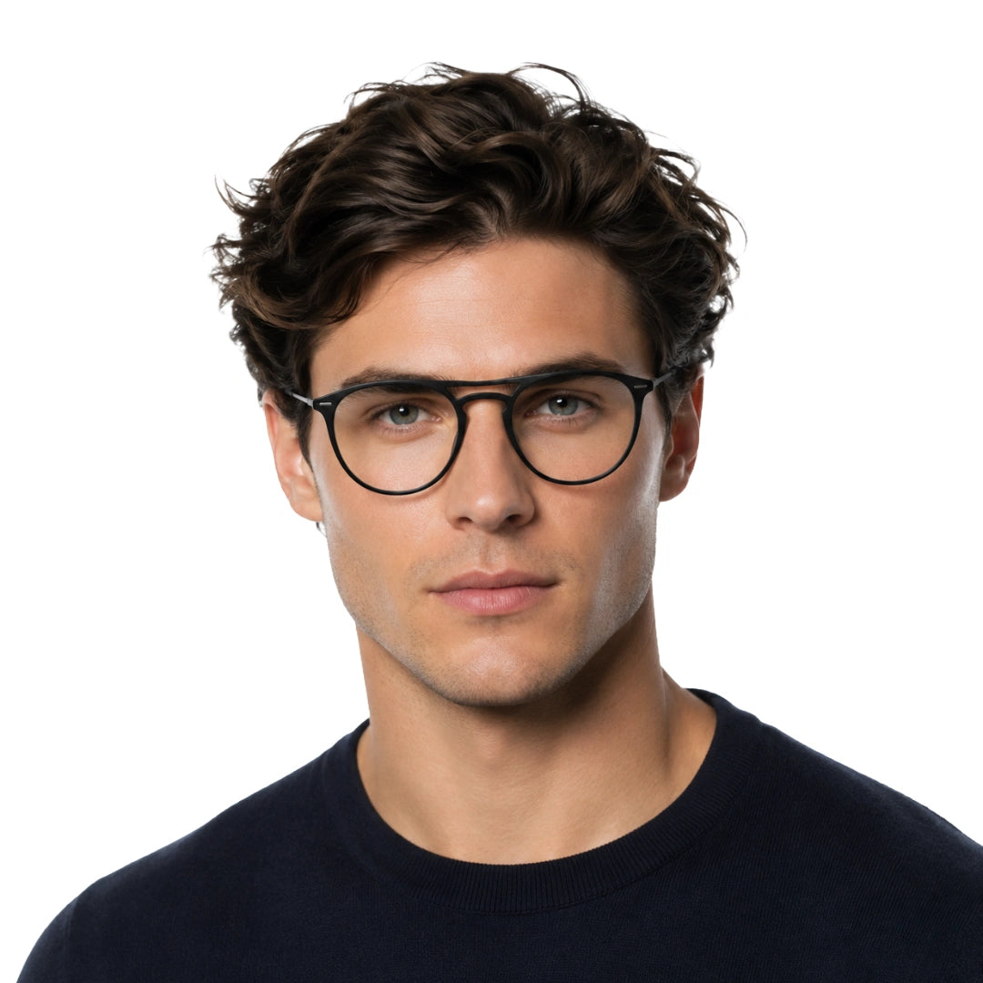 Zoe Miller ZMA-9162 | Full-Rim Round Navigator Optical Frame-7