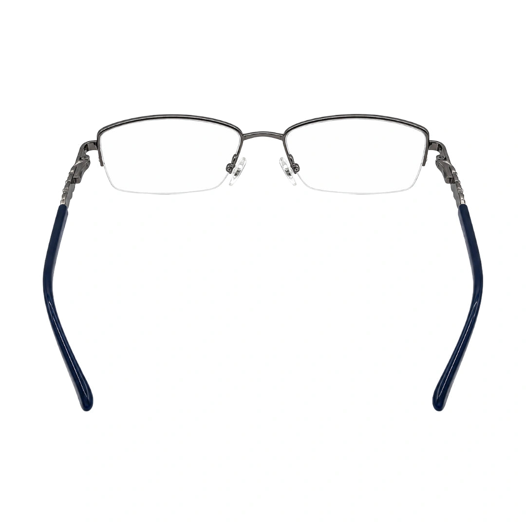 Zoe Miller ZMM 7528 | Crystal Temple Rectangular Optical Frame-4