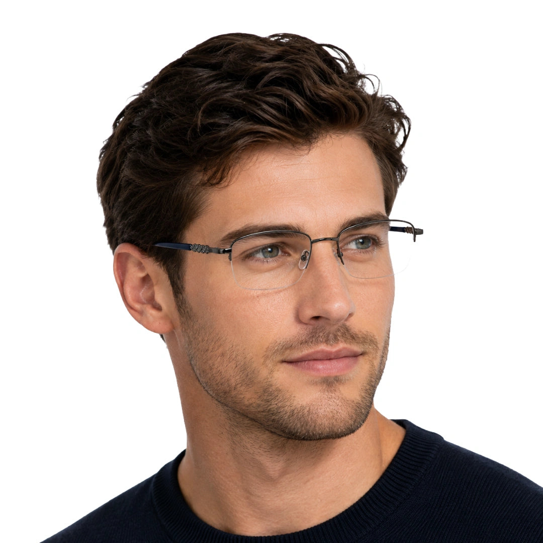 Zoe Miller ZMM 7528 | Crystal Temple Rectangular Optical Frame-zoom-9