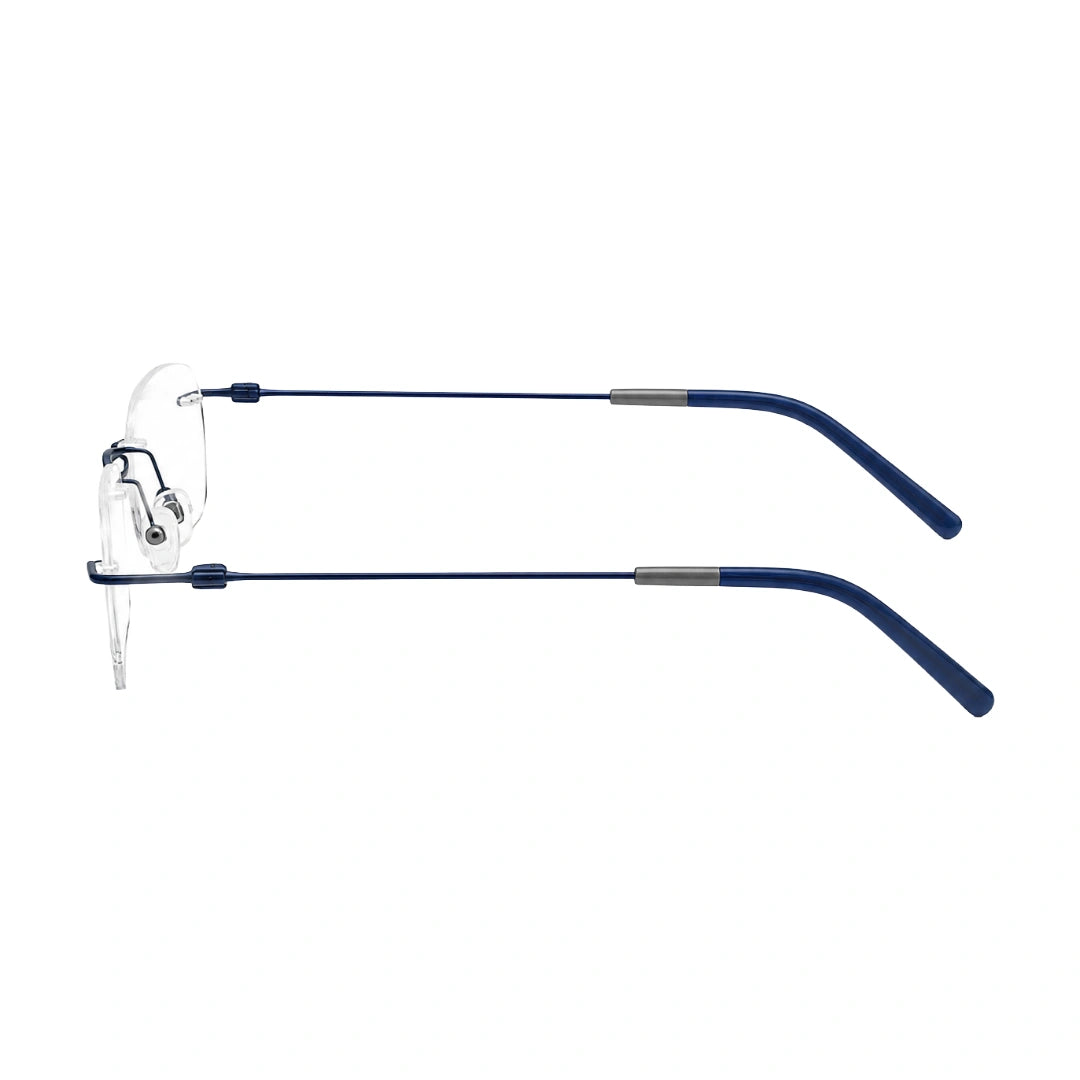 Zoe Miller ZMM7531 | Sleek Rimless Rectangular Eyeglasses-21