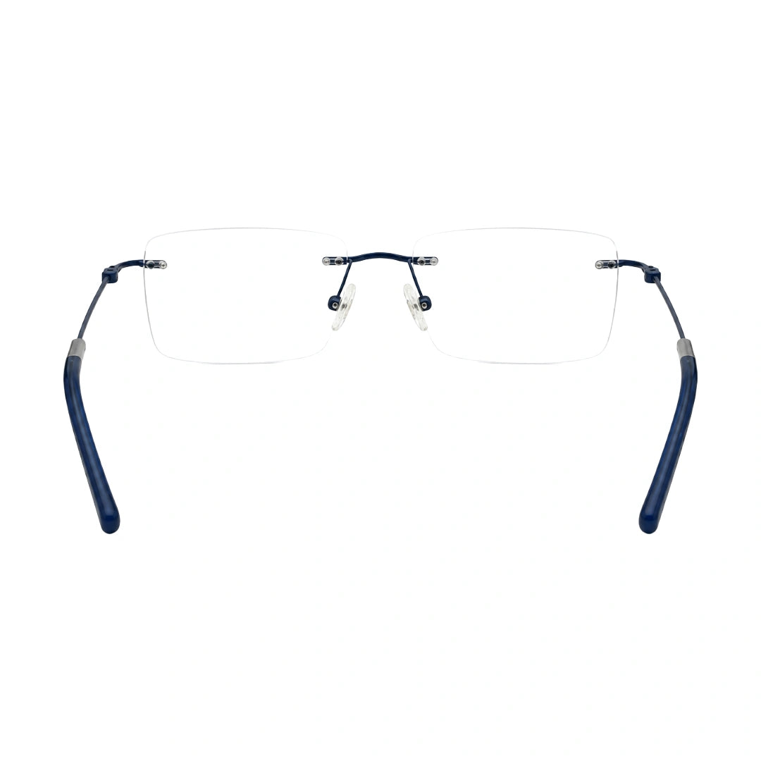 Zoe Miller ZMM7531 | Sleek Rimless Rectangular Eyeglasses-22