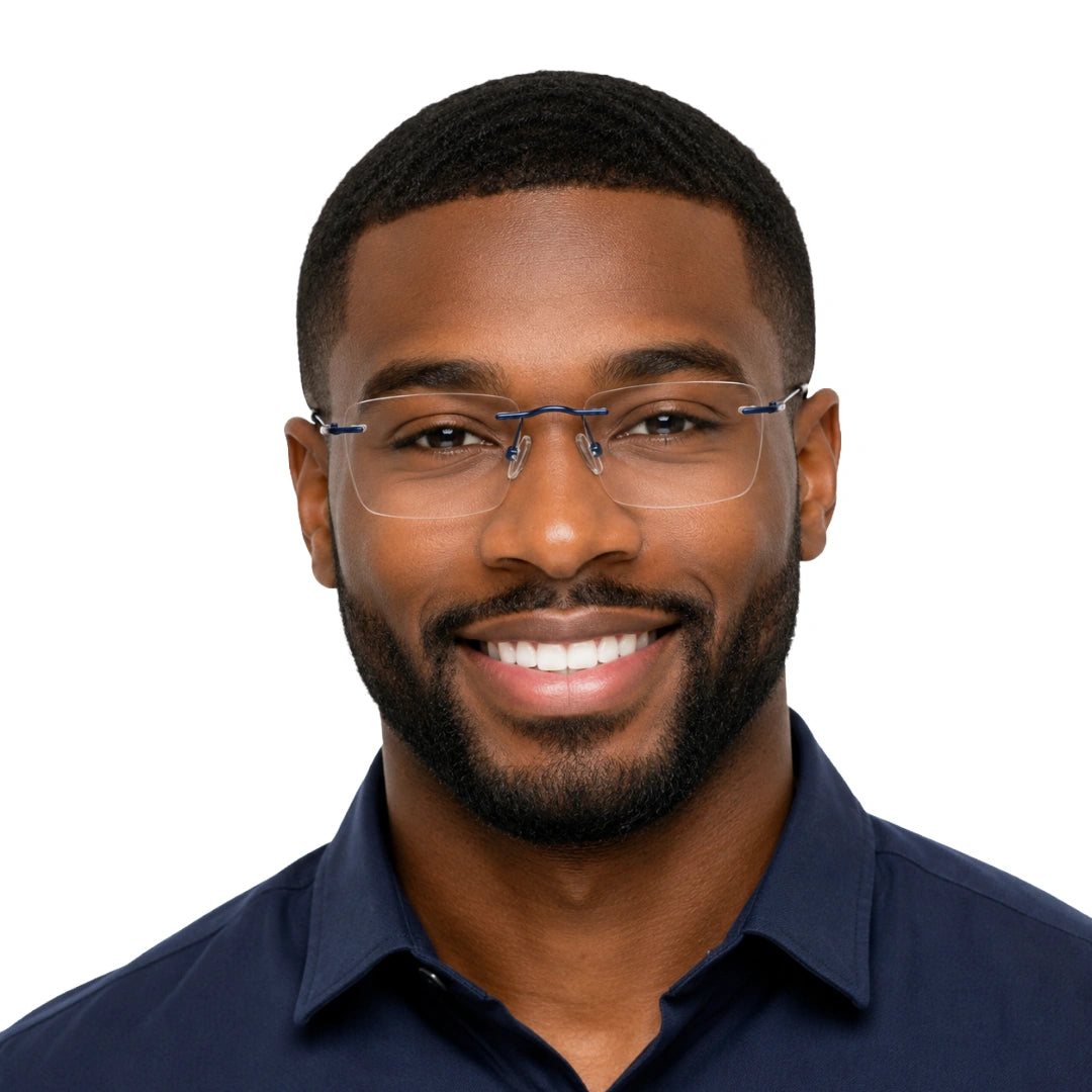 Zoe Miller ZMM7531 | Sleek Rimless Rectangular Eyeglasses-zoom-27