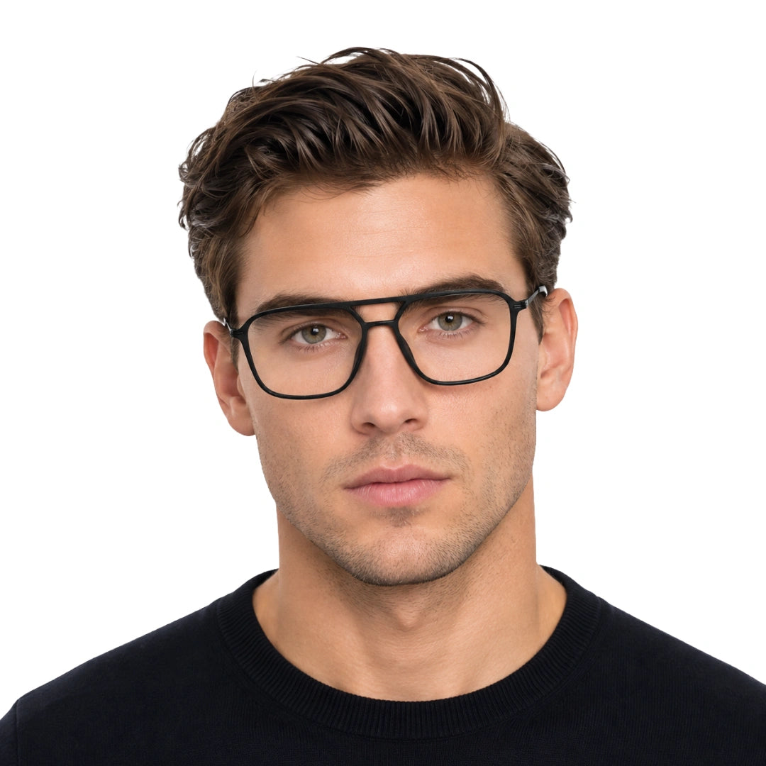 Zoe Miller ZMM-9071 | Statement Double Brow Bar Eyeglasses-9