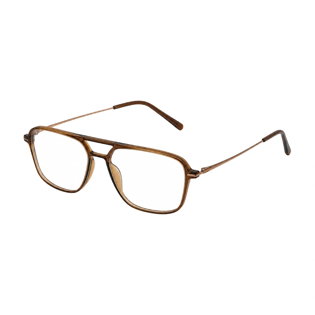 Zoe Miller ZMM-9128 | Classic Double Brow Bar Eyeglasses-2