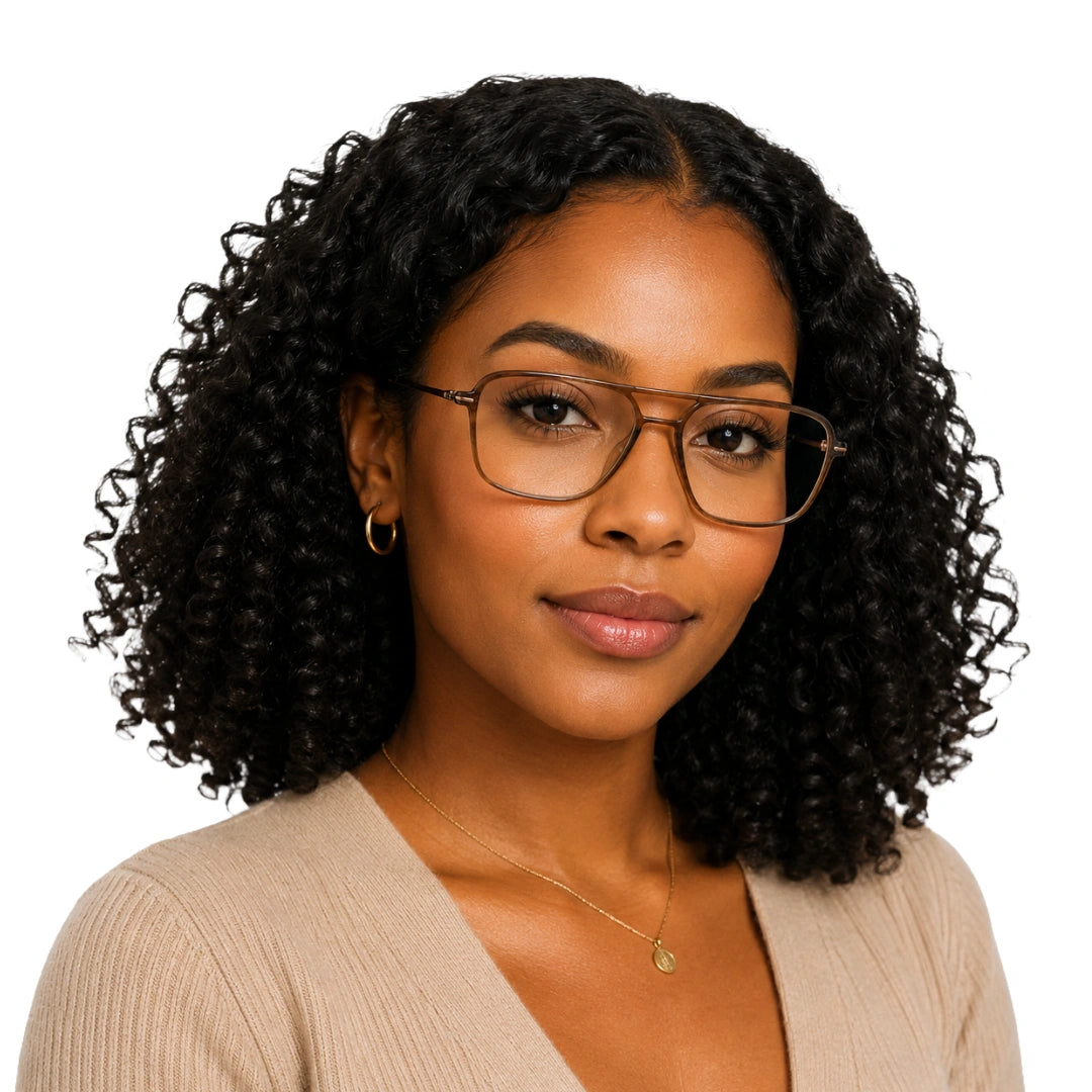 Zoe Miller ZMM-9128 | Classic Double Brow Bar Eyeglasses-8