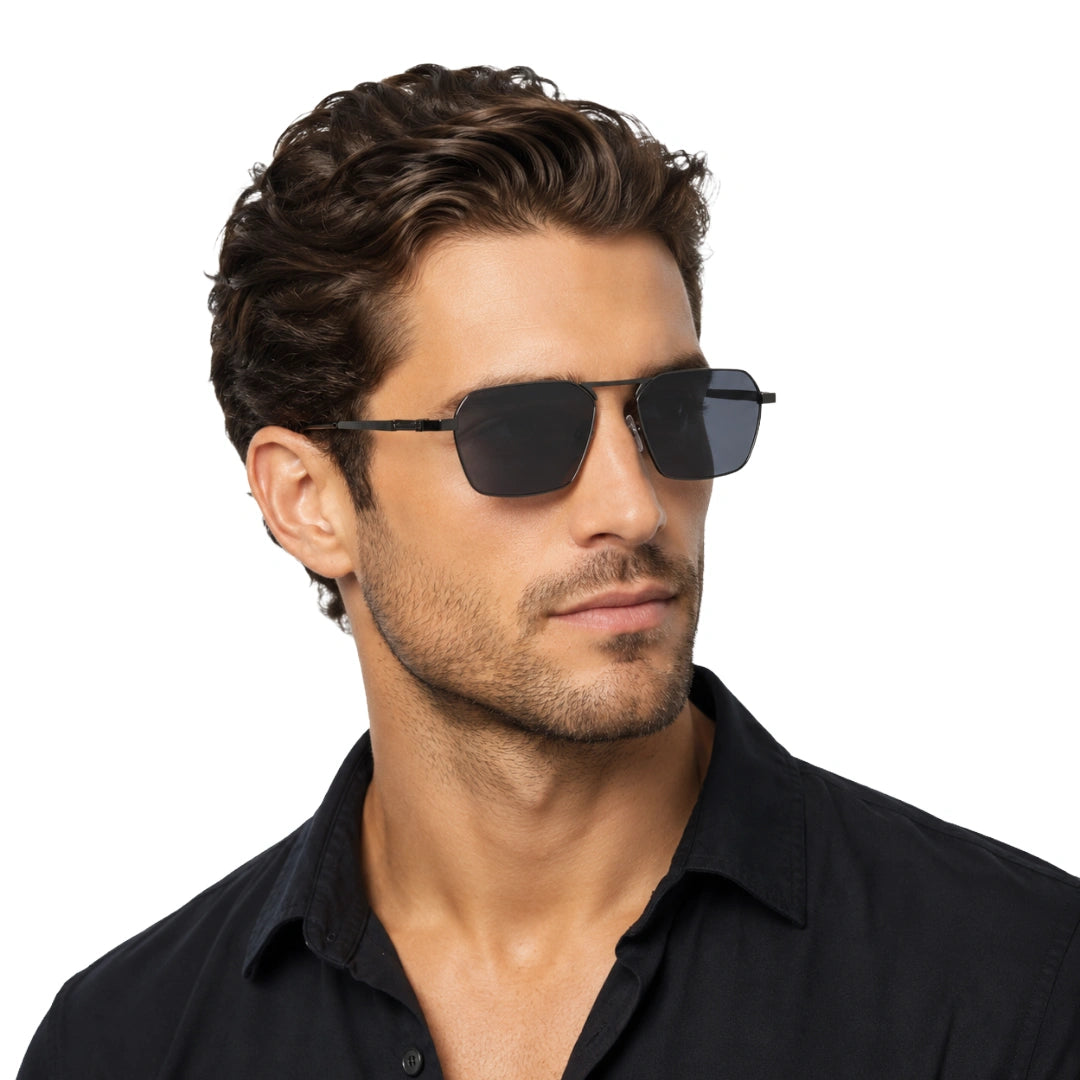 Zoe Miller ZMS6012 | Structured Geometric Sunglasses-zoom-7
