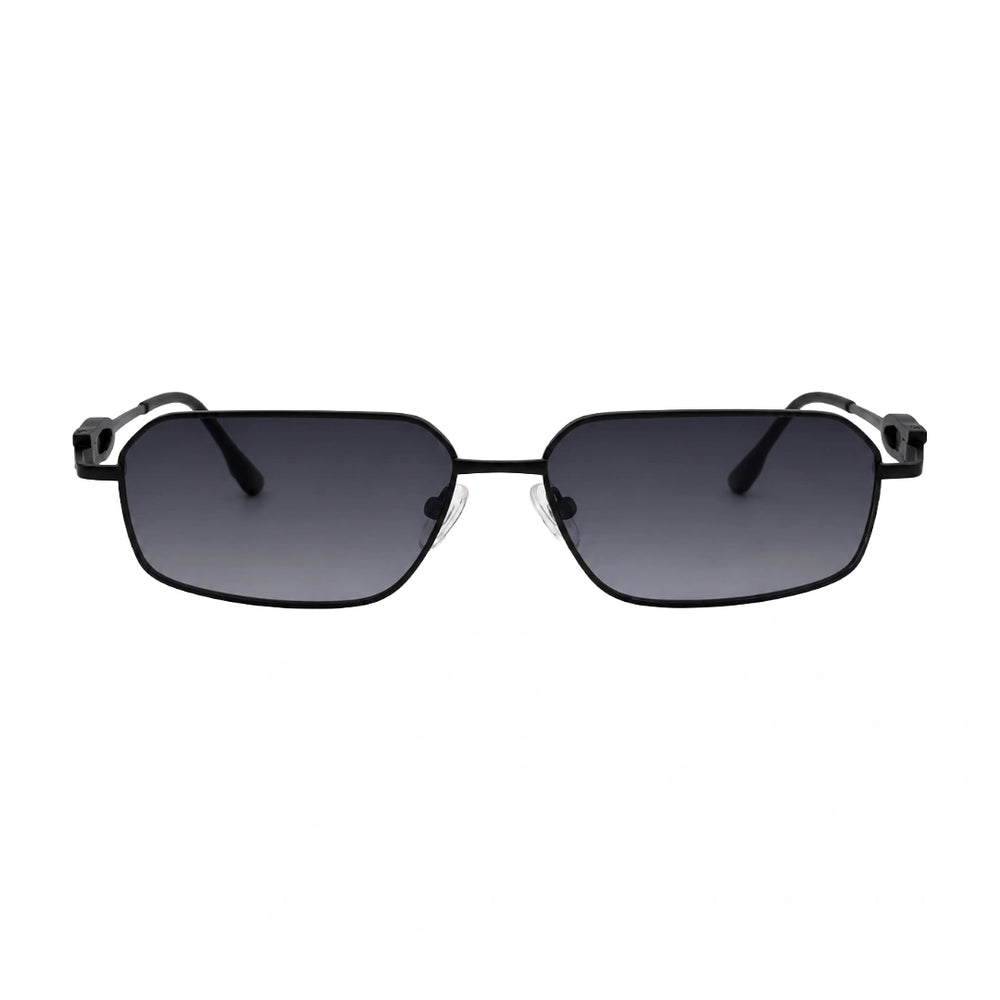 Zoe Miller ZMS-6014 | Geometric Rectangular Metal Sunglasses