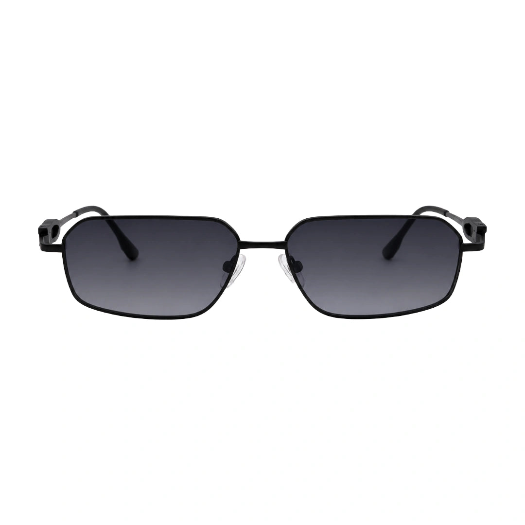 Zoe Miller ZMS-6014 | Geometric Rectangular Metal Sunglasses-zoom-1