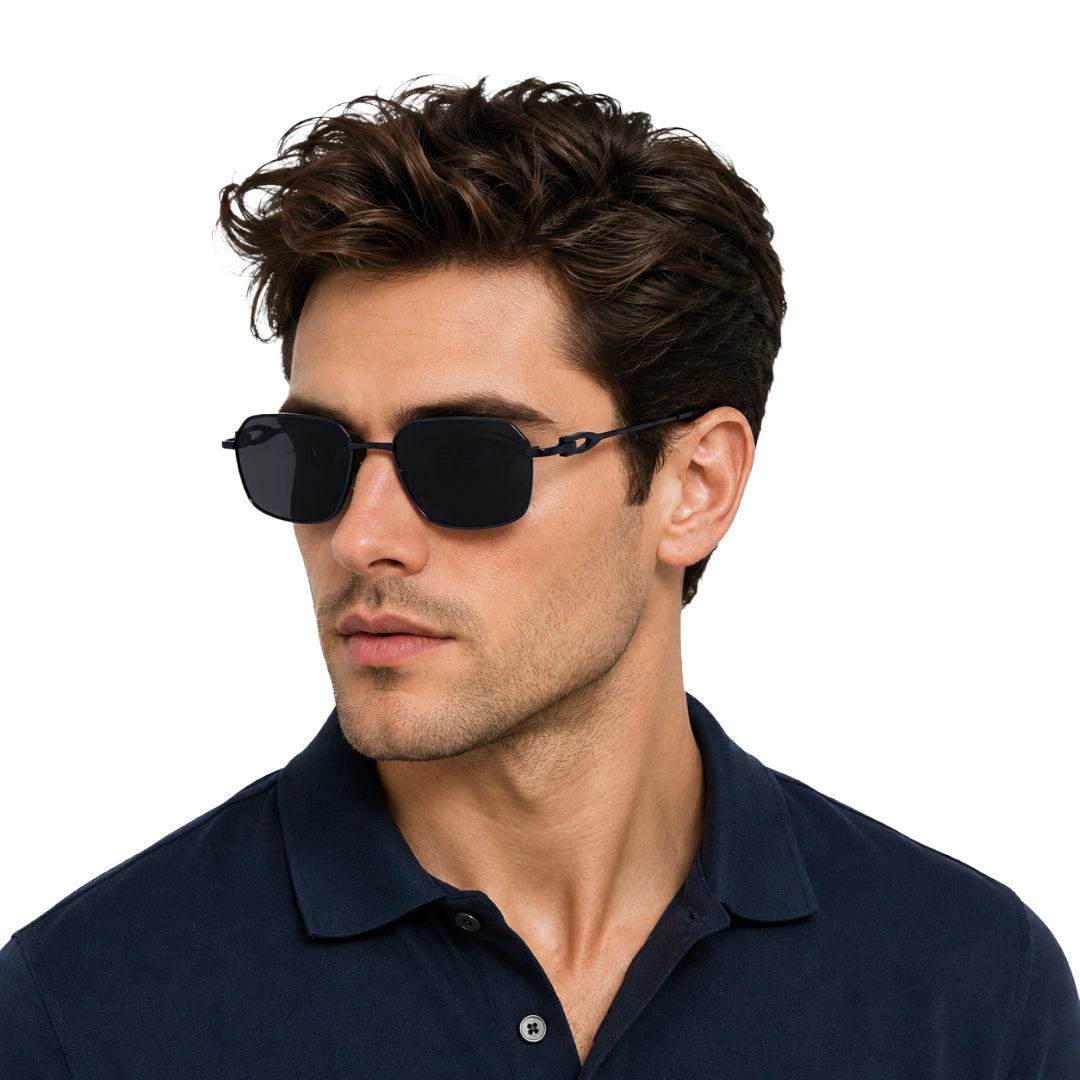 Zoe Miller ZMS-6014 | Geometric Rectangular Metal Sunglasses-zoom-34