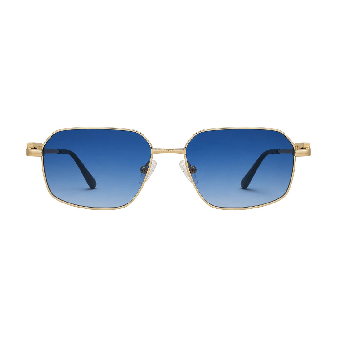 Zoe Miller ZMS-6014 | Geometric Rectangular Metal Sunglasses-zoom-10