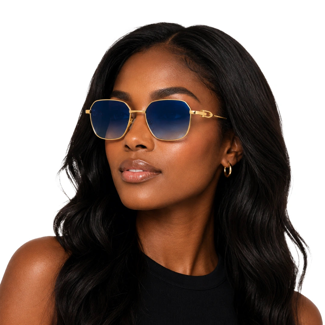 Zoe Miller ZMS-6014 | Geometric Rectangular Metal Sunglasses-zoom-17