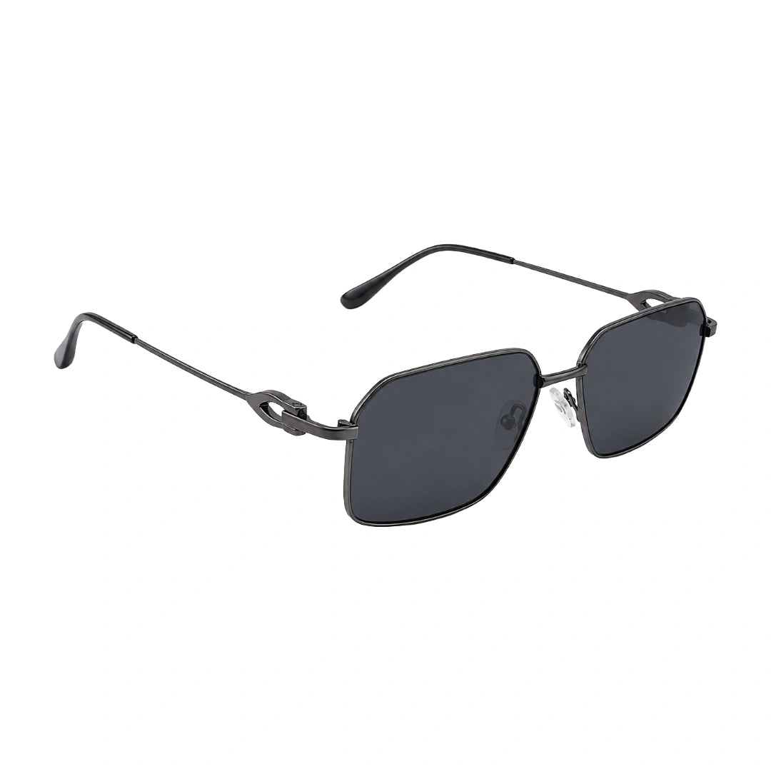 Zoe Miller ZMS-6014 | Geometric Rectangular Metal Sunglasses-23