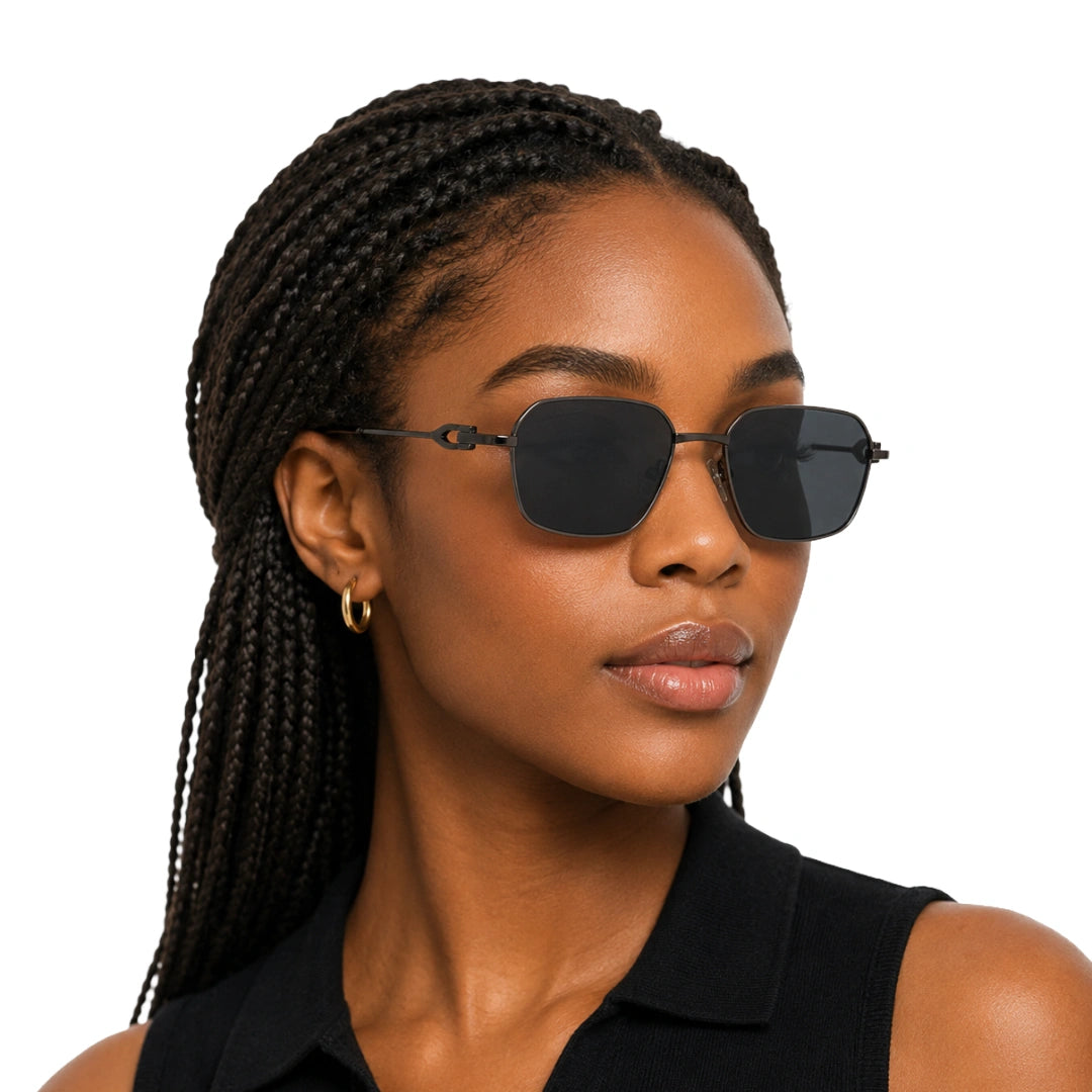 Zoe Miller ZMS-6014 | Geometric Rectangular Metal Sunglasses-zoom-26