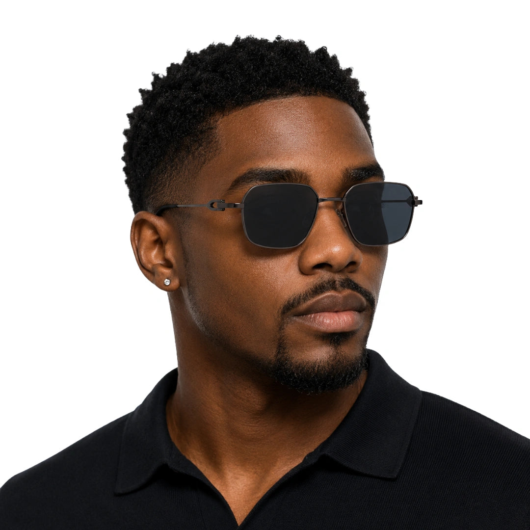 Zoe Miller ZMS-6014 | Geometric Rectangular Metal Sunglasses-zoom-24