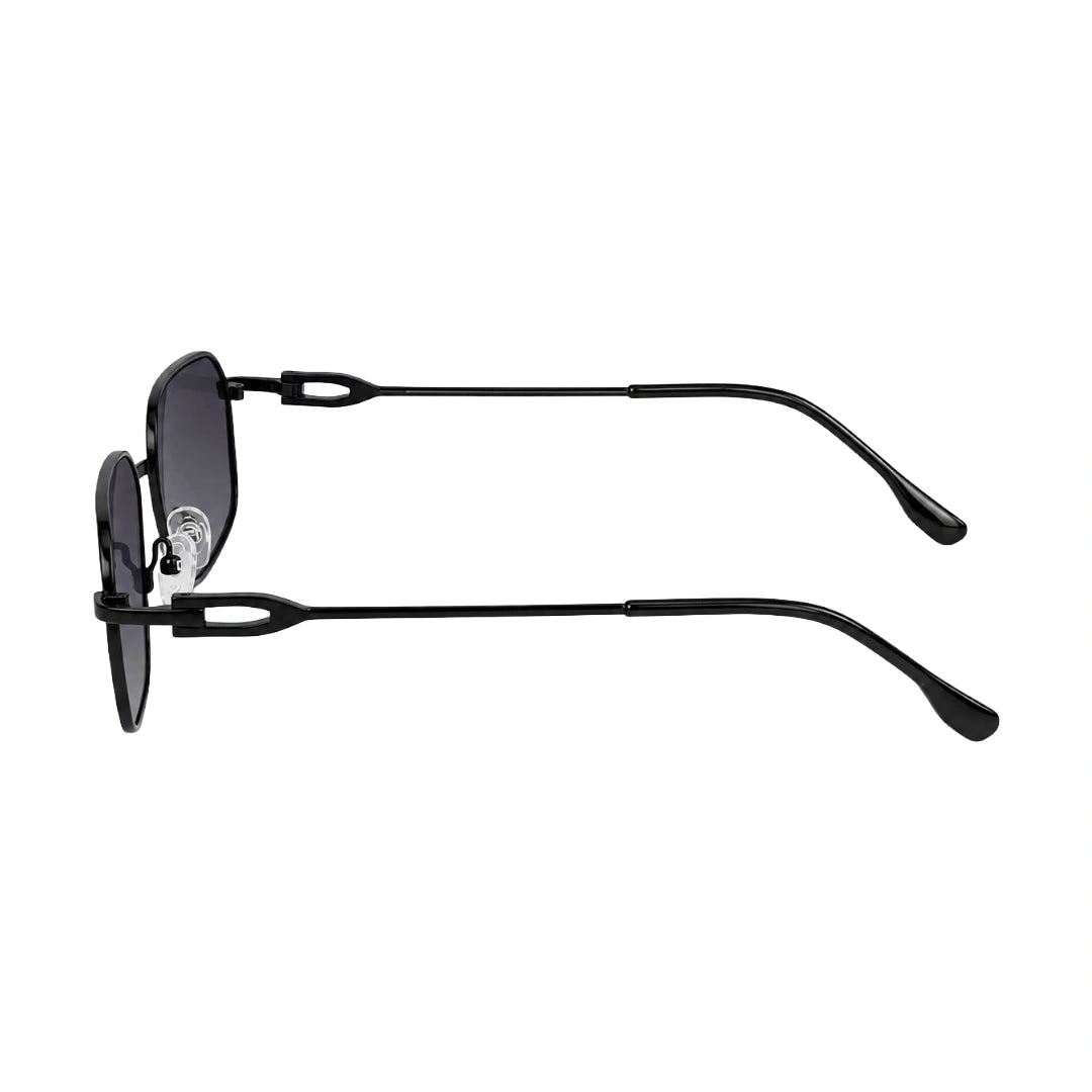 Zoe Miller ZMS-6014 | Geometric Rectangular Metal Sunglasses-zoom-3