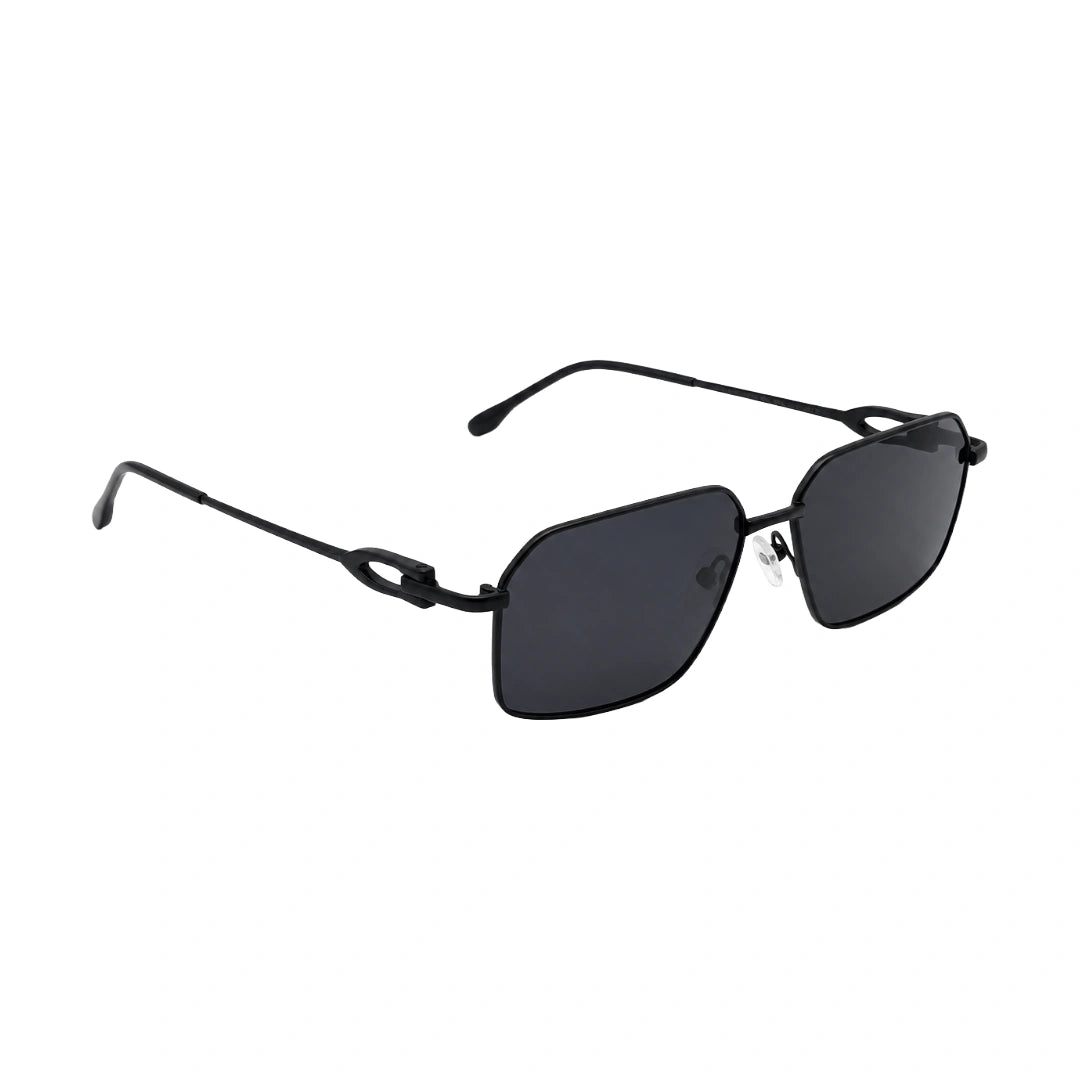 Zoe Miller ZMS-6014 | Geometric Rectangular Metal Sunglasses-zoom-5