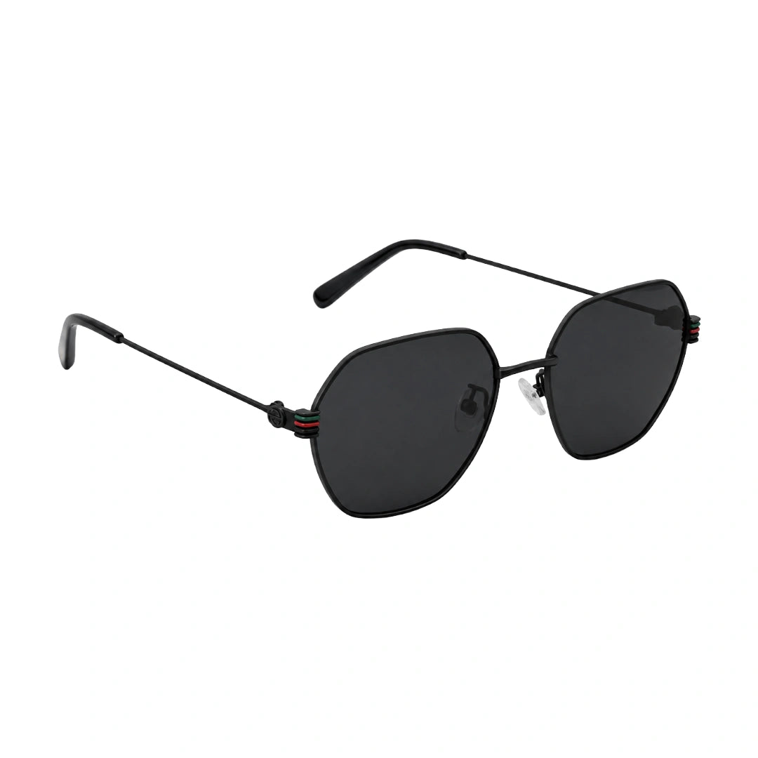 Zoe Miller ZMS6018 | Geometric Metal Sunglasses | Hexagonal Frame-zoom-14
