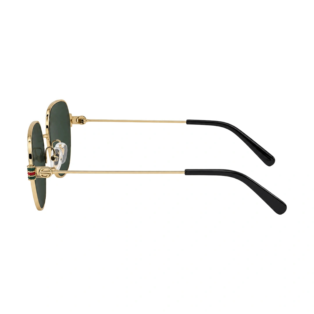 Zoe Miller ZMS6018 | Geometric Metal Sunglasses | Hexagonal Frame-3