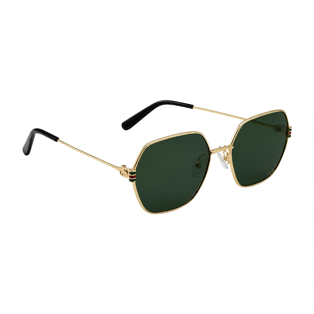 Zoe Miller ZMS6018 | Geometric Metal Sunglasses | Hexagonal Frame-zoom-5