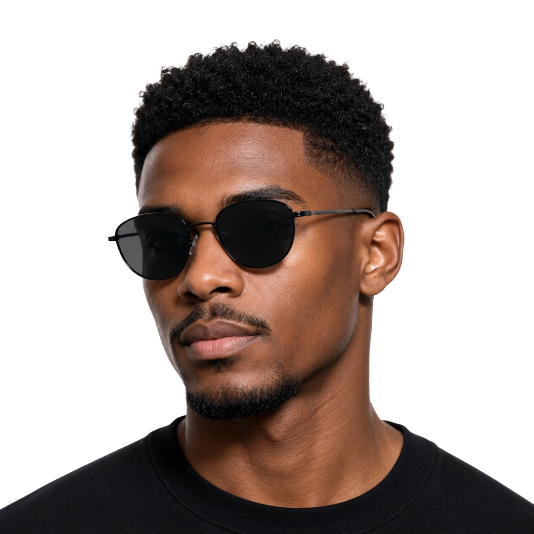 Zoe Miller ZMS6023 | Minimal Luxe Oval Sunglasses-7