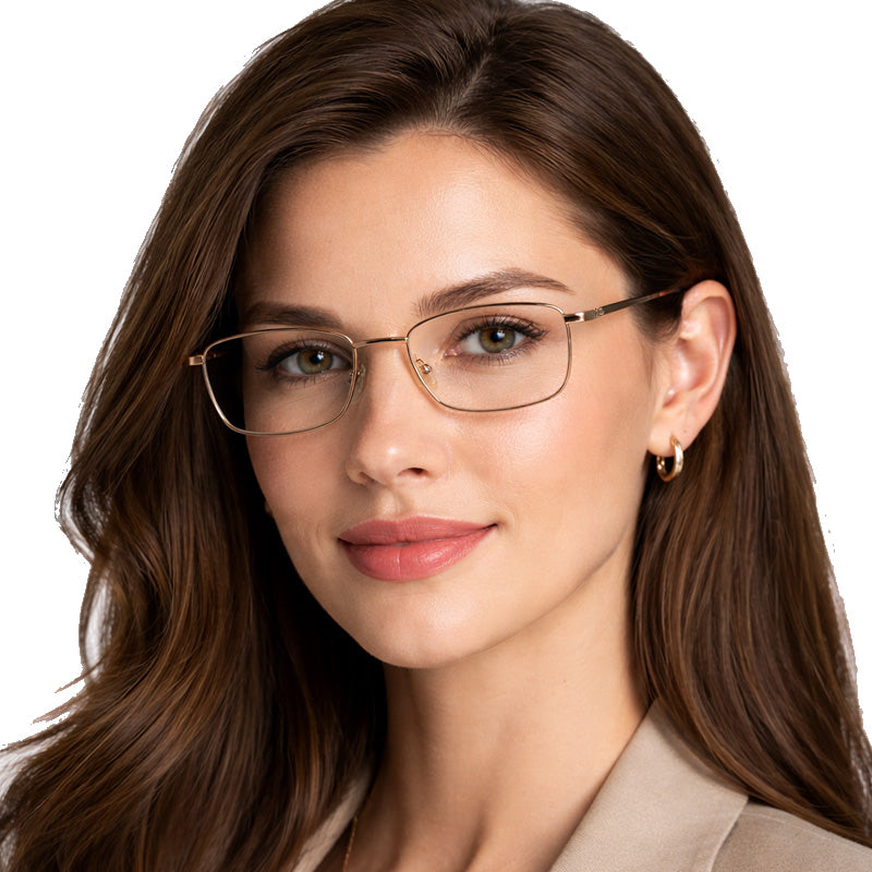 Modern Rectangular Eyeglasses – ACL Genre-7
