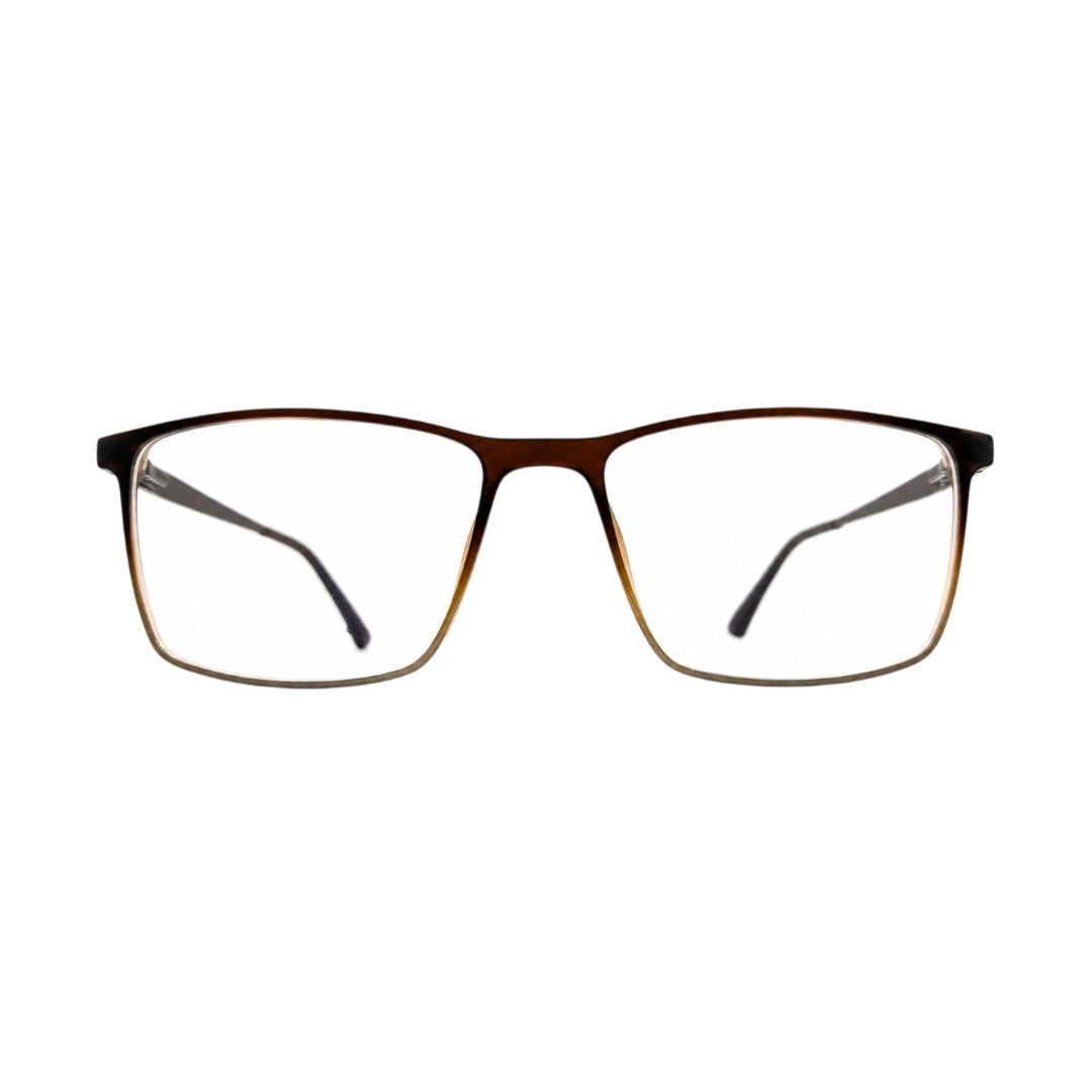 Translucent Rectangle Eyeglasses