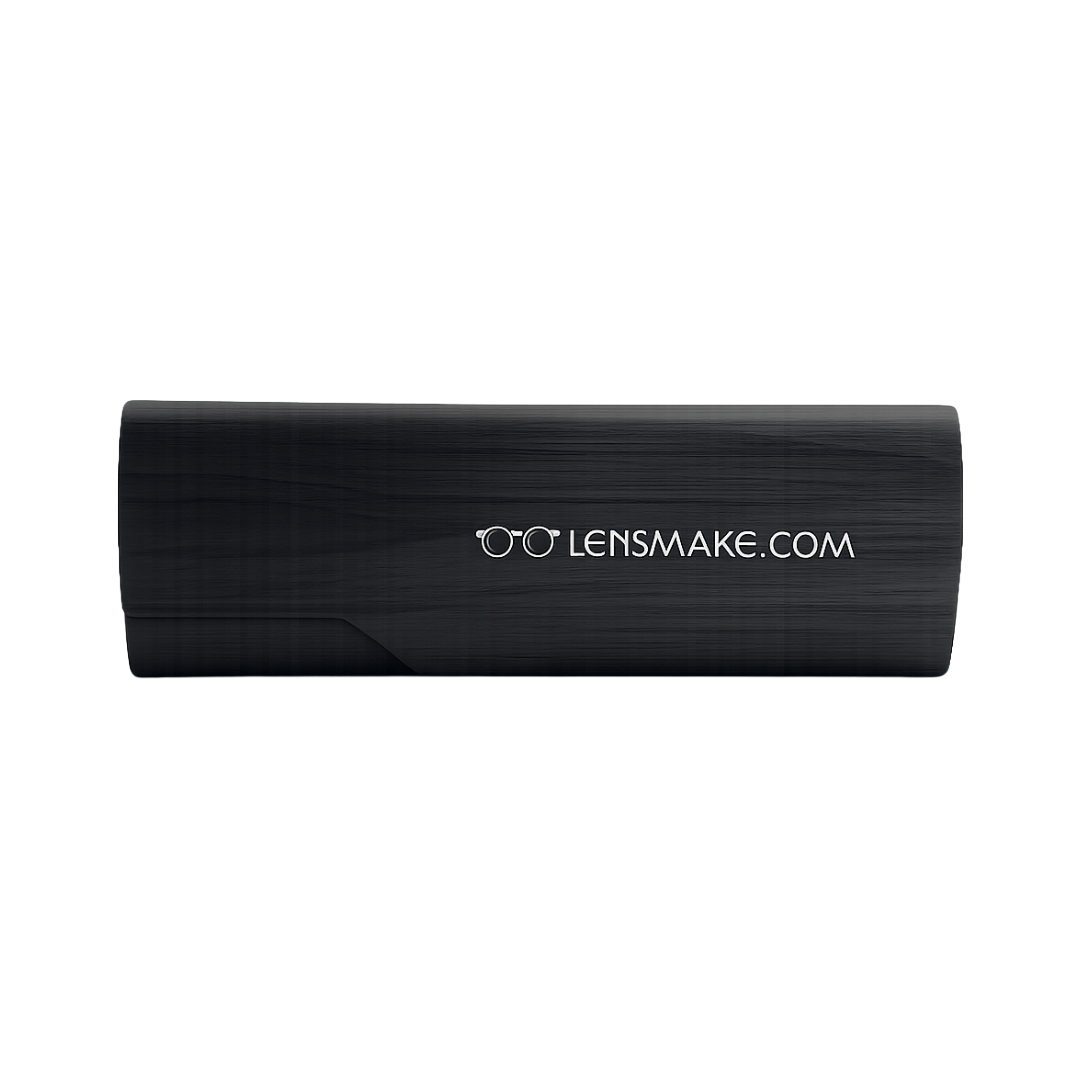 Lensmake Wooden Glasses Case — Black-1