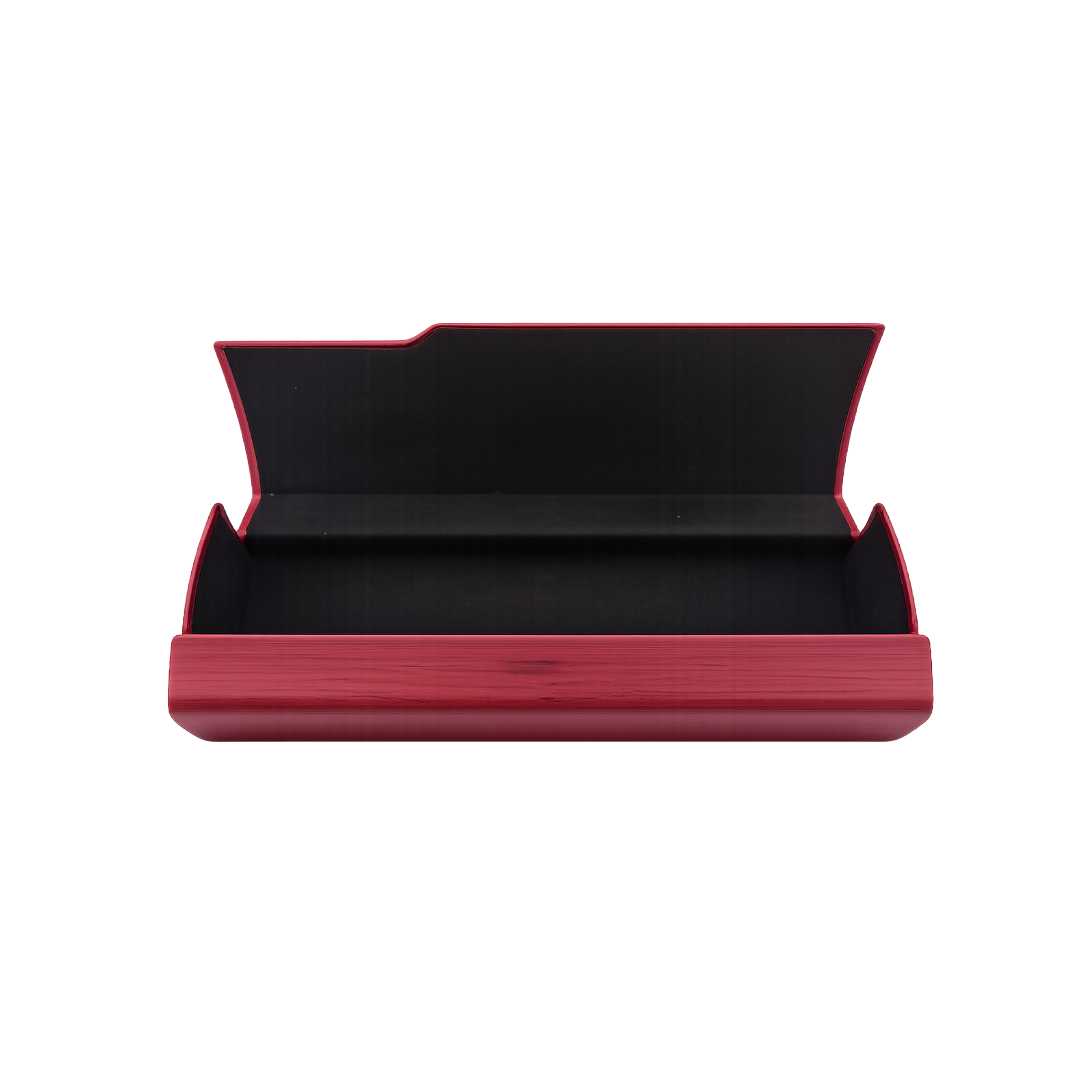 Lensmake Matte Glasses Case — Wine