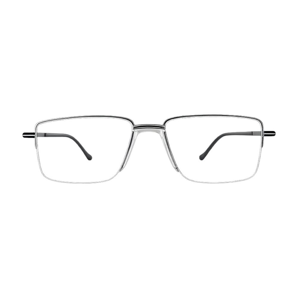 Zoe Miller Iconic Collection – ICN 3610 Silver Optical Frame