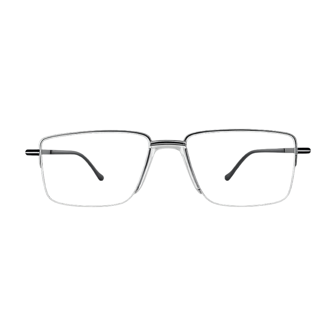 Zoe Miller Iconic Collection – ICN 3610 Silver Optical Frame-zoom-1