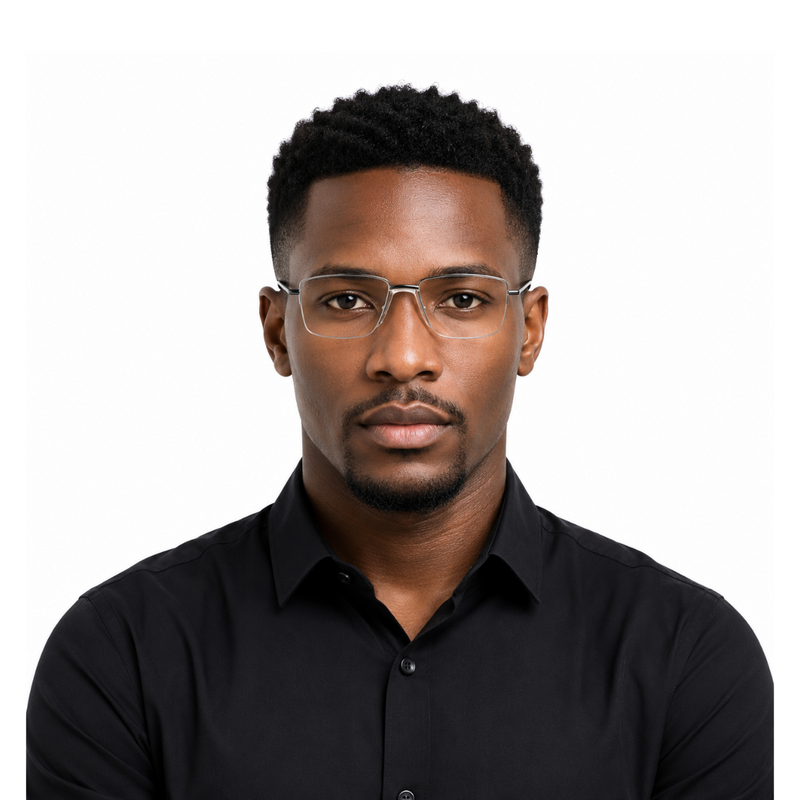 Zoe Miller Iconic Collection – ICN 3610 Silver Optical Frame-zoom-