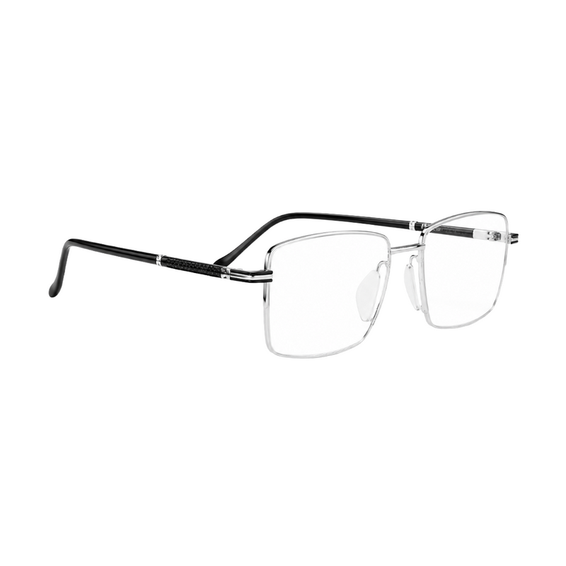 Zoe Miller Iconic Collection – ICN 3610 Silver Optical Frame-zoom-