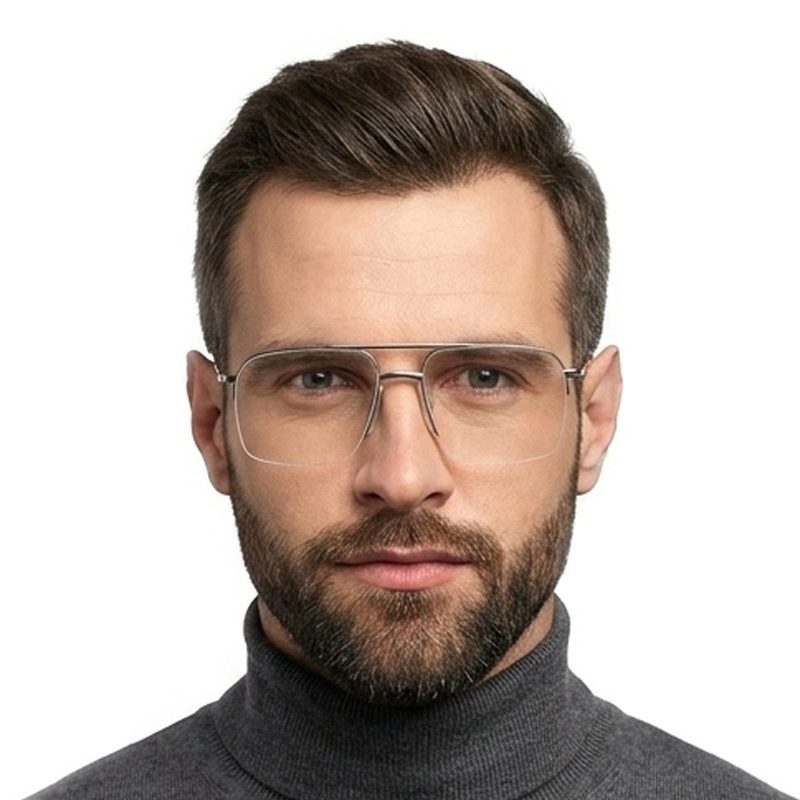 Zoe Miller Iconic Collection – ICN 3636 Semi Rimless Optical Frame-6