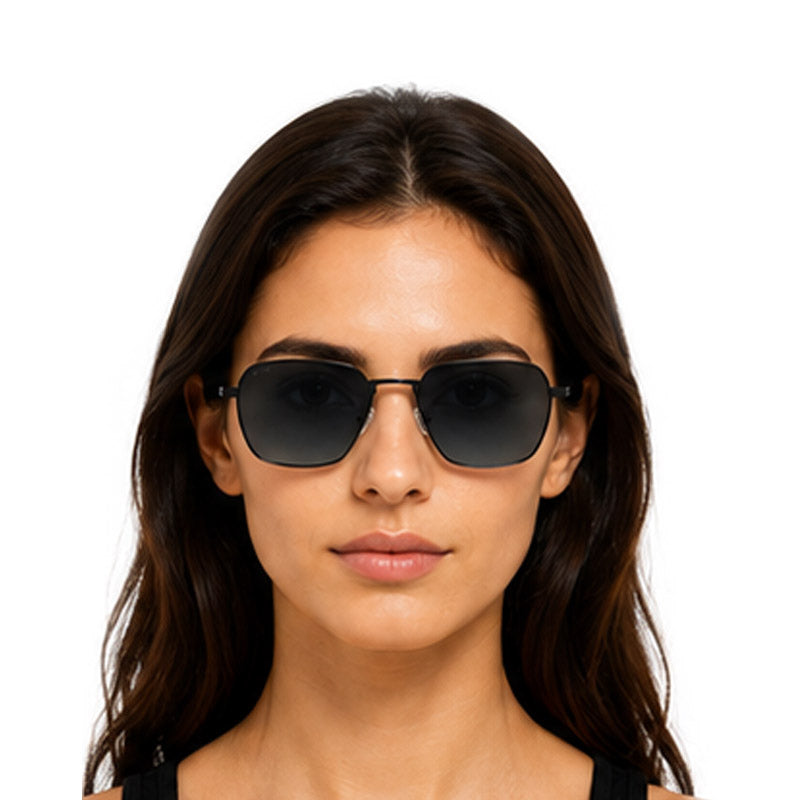 Zoe Miller – ZMS 6012 Black Square Sunglasses-8