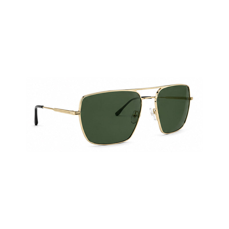 Zoe Miller – ZMS 6013 Premium Gold Green Hexagon Sunglasses-zoom-