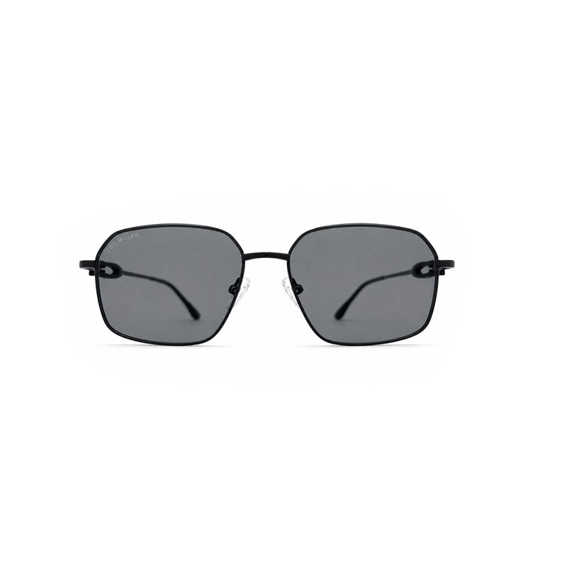 Zoe Miller – ZMS 6014 Premium Black Hexagon Sunglasses