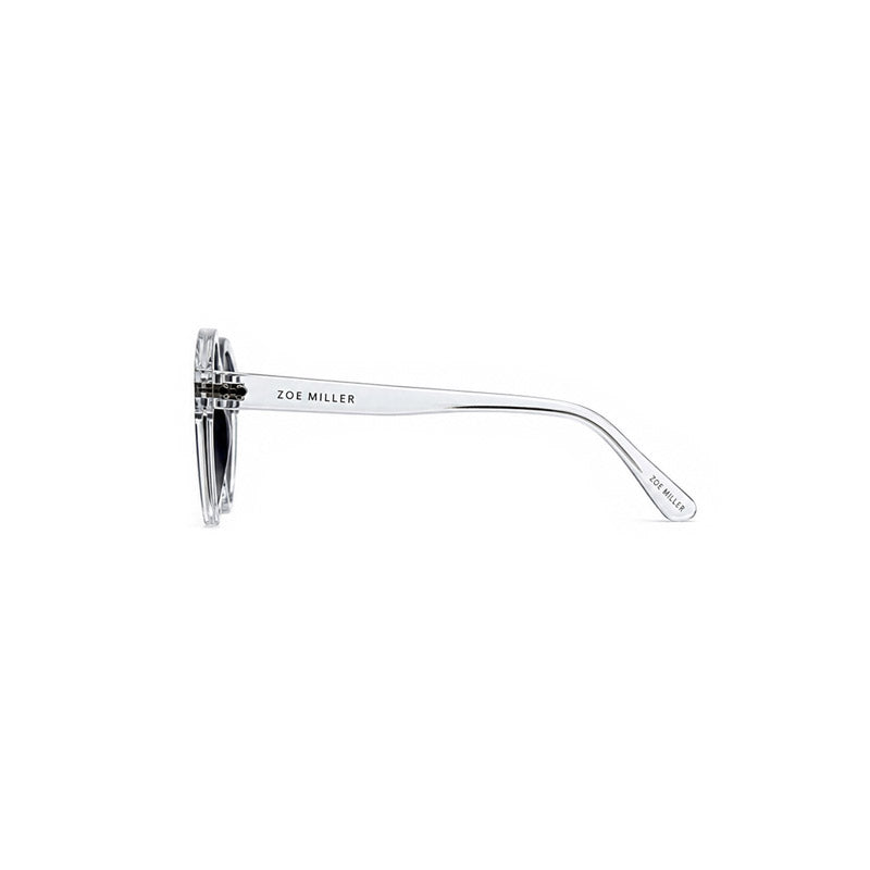 Zoe Miller – ZMS 6017 Transparent Fray Square Sunglasses-zoom-4