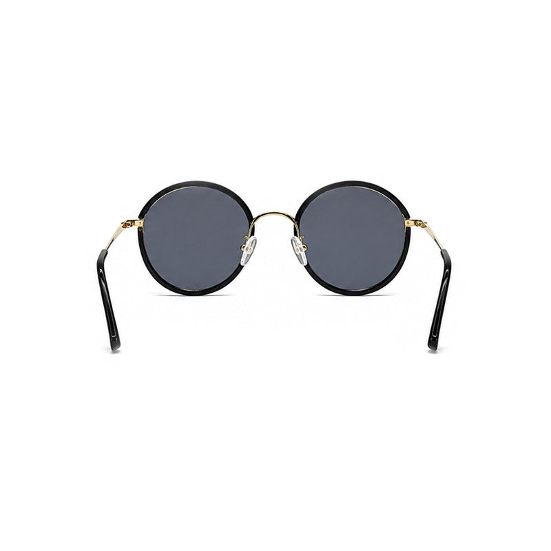 Zoe Miller – ZMS 6020 Black Round Sunglasses-zoom-