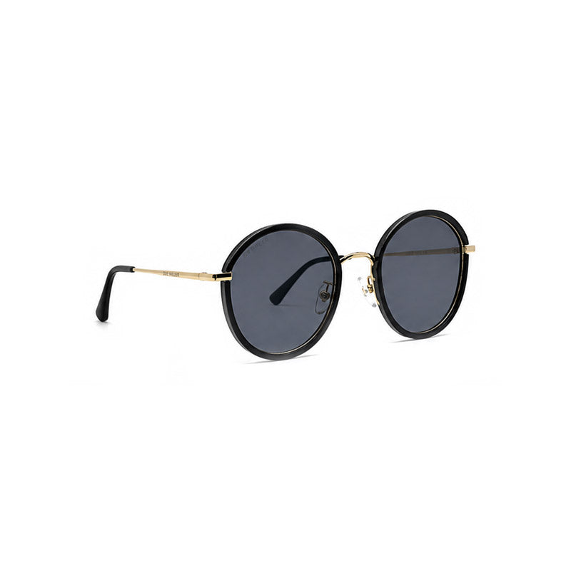 Zoe Miller – ZMS 6020 Black Round Sunglasses-3
